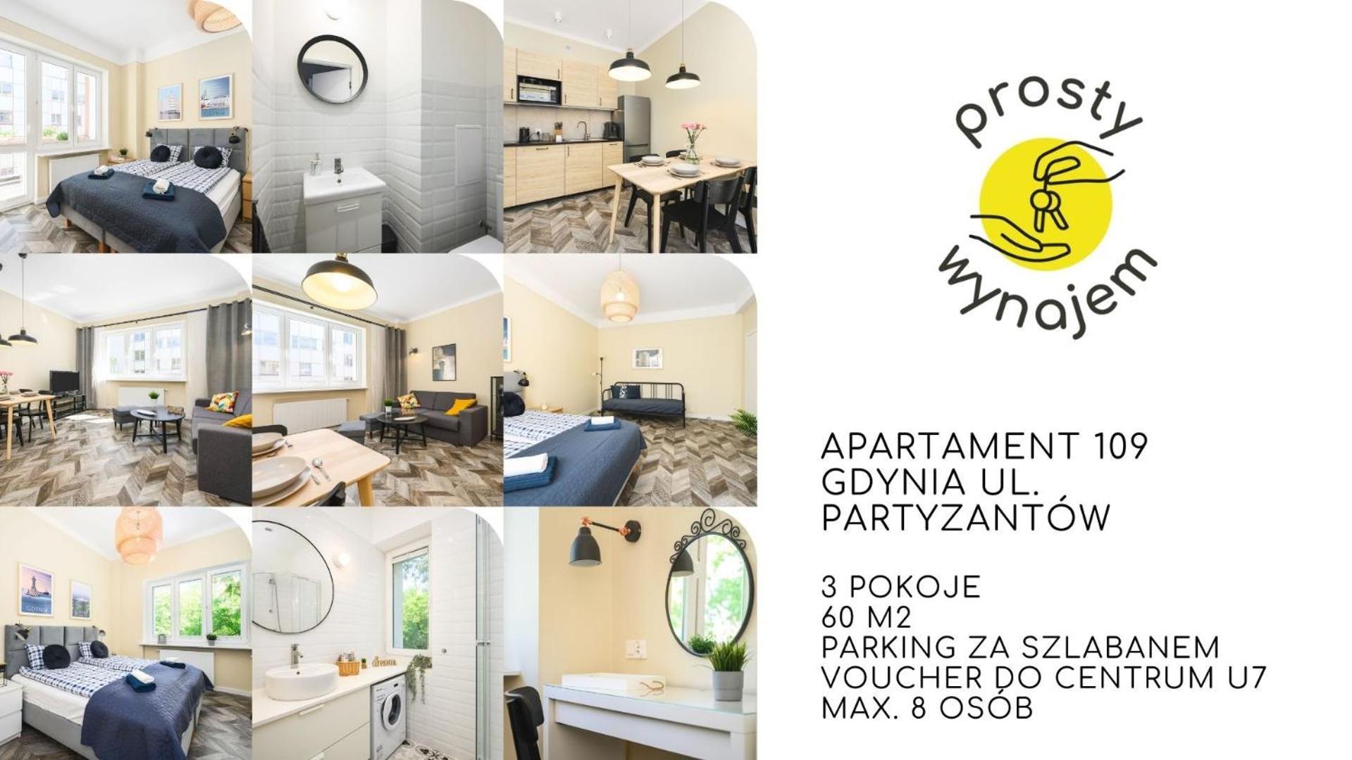 Apartament 109 W Centrum Gdyni Prostywynajem Gdynia Eksteriør bilde